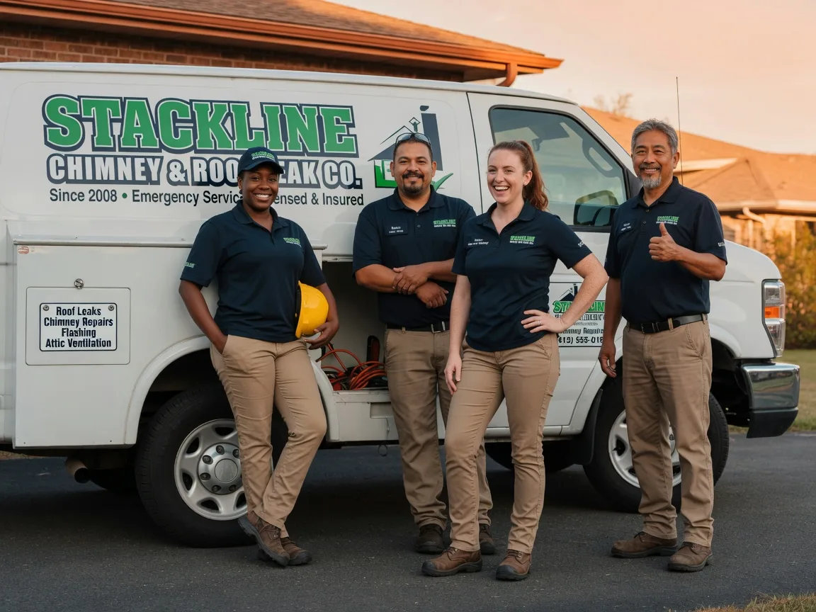 Chimney flashing repair company in Hoagland, IN